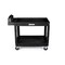 Toter Utility Cart - Lipped Top and Ergonomic Handle 43.7x25.6x33.5 - Black UCL00-E - alternate 2